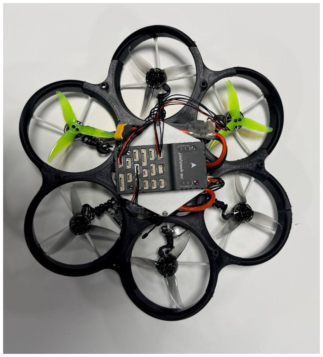 Finished fixed-tilt hexacopter